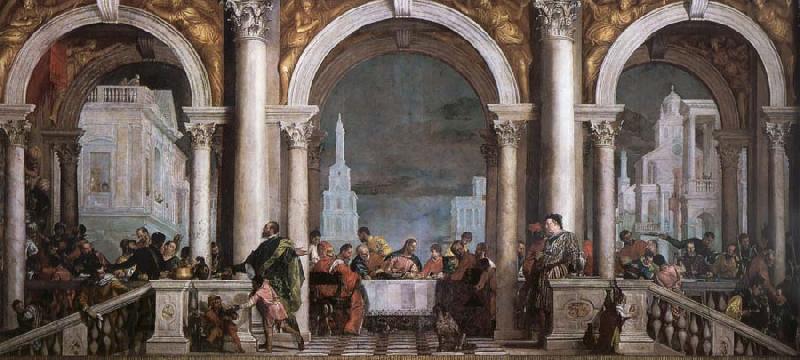 Paolo Veronese The guest time in the house of Levi Spain oil painting art